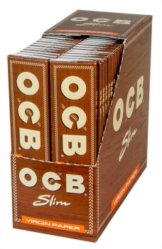 OCB Virgin Slim Unbleached Papier